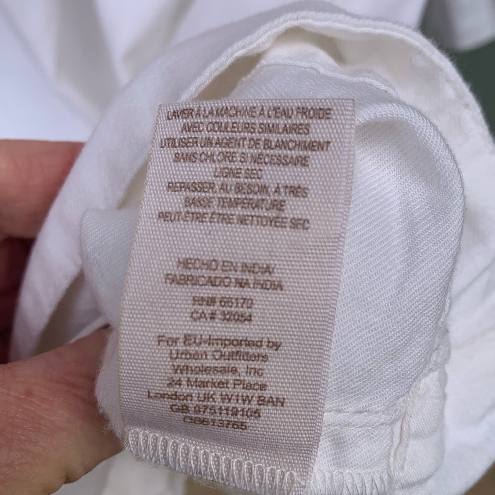 Free People | Fleur du joir Embroidered Shift BoHo Dress | Size Small - Picture 8 of 9